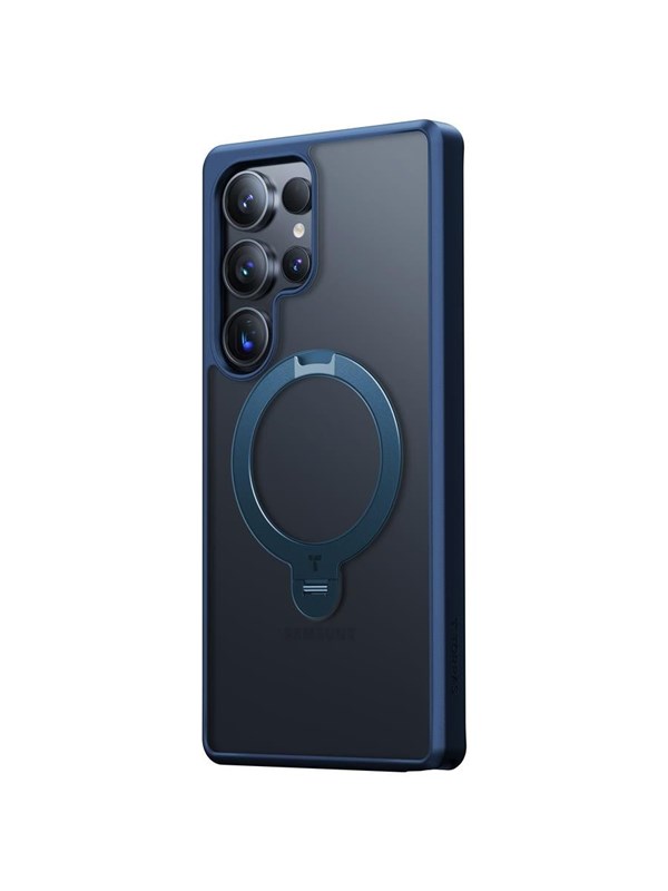 Torras Ostand Spin Cover S25 Ultra - Dark Blue