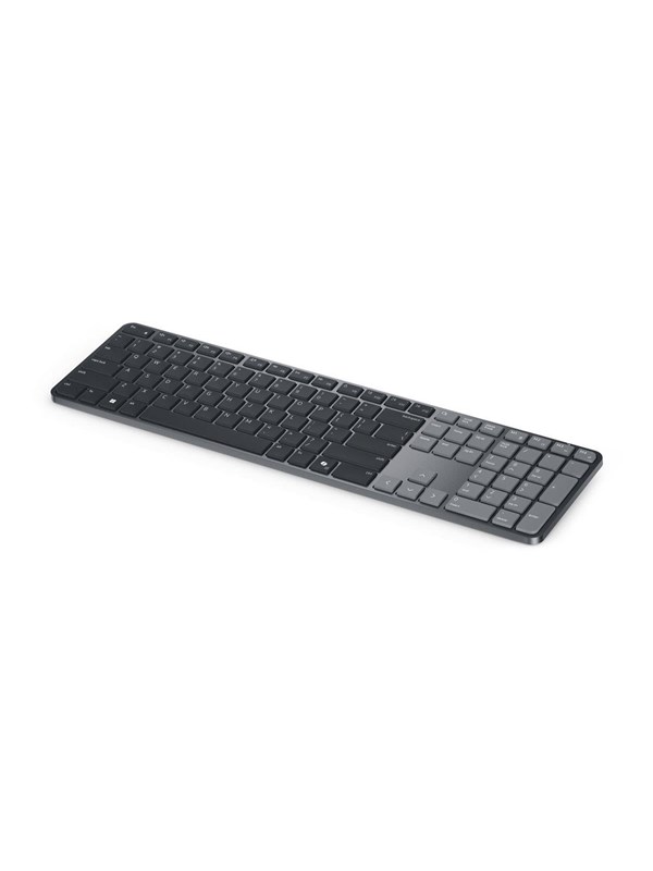 Dell Pro 7 KB726 - keyboard - Slim - AZERTY - French - graphite Input Device - Tangentbord - Fransk - Grå