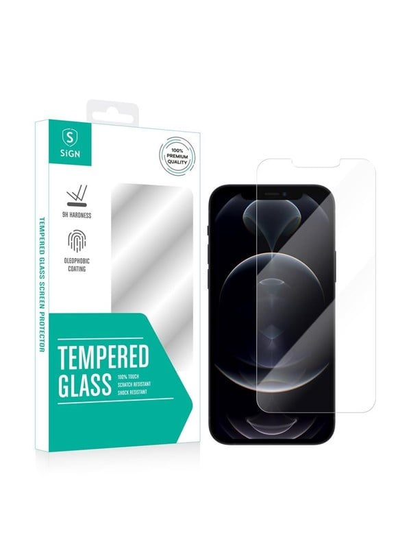 SiGN Tempered Glass Screen Protector for iPhone 12 Pro Max