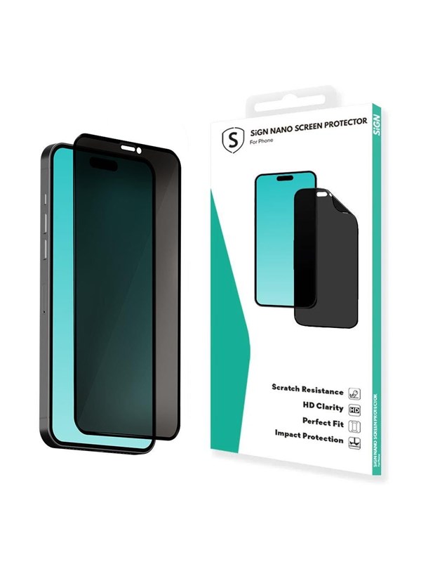 SiGN Strong Nano Privcay Screen Protector for iPhone 16 Pro Max