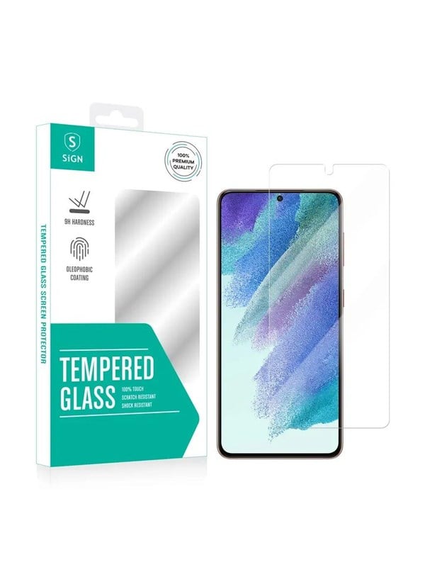 SiGN Screen Protector Tempered Glass Samsung Galaxy S21 Ultra Ultrasonic fingerprint unlock