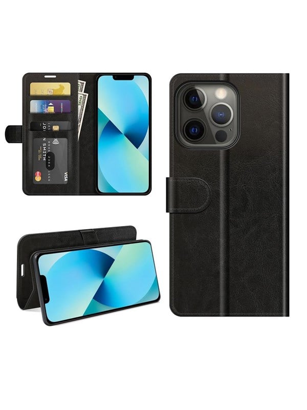 SiGN Wallet Cover for iPhone 13 - Black