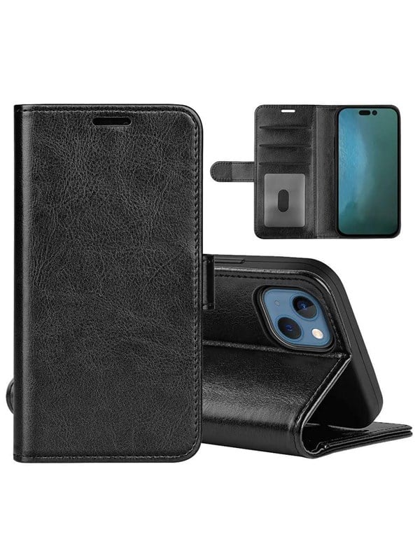SiGN Wallet Cover for iPhone 15 - Black