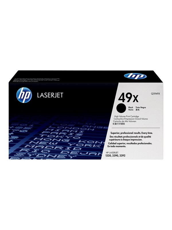 HP 49X / Q5949X High Capacity Black Toner
