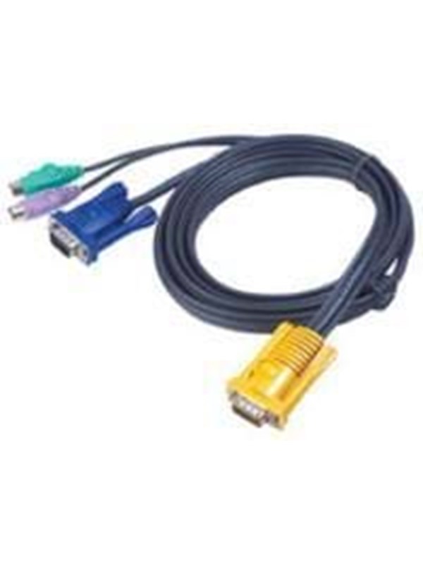 ATEN 2L-5202P 1,8 meter kabel Switch