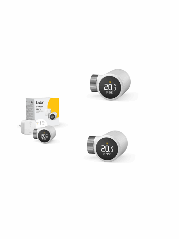 tado Smart Radiator Thermostat X 3 pack - Start Kit