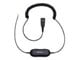 Ljudkabel - Jabra 2 m lindad Smart sladd för GN Head - 88011-99