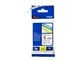 Papper, Fotopapper & Etiketter - Brother TZE211 - black on white Roll (0.6 cm x 8 m) - TZE211