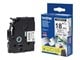 Papper, Fotopapper & Etiketter - Brother TZEFX241 - Black on white Roll (1.8 cm x 8 m) - TZEFX241