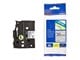 Papper, Fotopapper & Etiketter - Brother Tape/36mm black on matt f P-Touc - TZEM961