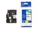 Papper, Fotopapper & Etiketter - Brother TZE161 - Black On Clear - Roll (3.56 cm x 8 m) - TZE161