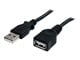 USB-kabel - StarTech.com USB 2.0 förlängningskabel A till A - USB-förlängningskabel - USBEXTAA3BK