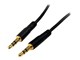Ljudkabel - StarTech.com Slim 3.5mm Stereo Audio Cable - ljudkabe - MU3MMS