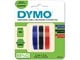 Papper, Fotopapper & Etiketter - DYMO ® Embosser Tape 9mm x 3m Red + Blue + Black 3-Blister - S0847750