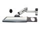 Väggfäste, AV-Möbel - Ergotron LX Sit-Stand Wall Mount Keyboard Arm - m - Max 2.2 kg - recommended for - 45-354-026