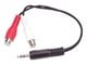 Ljudkabel - StarTech.com Stereo Audio Cable - 3.5mm Male to 2x RC - MUMFRCA