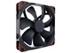 Chassi fläkt - Noctua IndustrialPPC NF-A14 - lådfläkt - Chassi fläkt - 140mm - Svart - 41 dBA - NF-A14 iPPC-3000 PWM