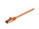 Nätverkskabel - Pro LAN CAT 6 STP - Orange - 1m - 4040849934681
