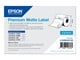 Papper, Fotopapper & Etiketter - Epson Premium Matte Label - Die-cut Roll: 102mm x 51mm / C33S045722 - C33S045722
