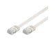 Nätverkskabel - Pro LAN CAT 6 UTP Flat - Vit - 3m - 4040849951534