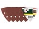 Slipmaskin - Bosch 25-delars deltaslippapperssats, kornstl 60 G= 60 - 2607019488