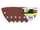Slipmaskin - Bosch 25-delars deltaslippapperssats, kornstl 80 G= 80 - 2607019489