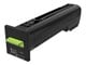 Skrivartillbehör-bläck-toner - Lexmark sort - original - tonerpatron - 72K20KE