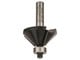 Verktyg - Bosch Fasfräs, 8 mm, B 11 mm, L 15 mm, G 56 mm, 45° 8 mm, B 11 mm, L 15 mm, G 56 mm, 45° - 2608628352
