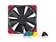 Chassi fläkt - Noctua NF-F12 PWM chromax.black.swap - Chassi fläkt - 120mm - Svart - 22 dBA - NF-F12 PWM CH.BK.S