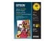 Papper, Fotopapper & Etiketter - Epson Value Photo Paper Glossy - fotopapir - 20 ark - C13S400044