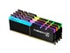 RAM - G.Skill Trident Z RGB AMD Series DDR4-3200 - 32GB - CL16 - Quad Channel (4 pcs) - AMD Optimized - Svart med RGB - F4-3200C16Q-32GTZRX