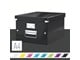 Arkivering & Förvaring - Leitz Förvaringslåda Click & Store WOW Medium Svart - 60440095