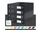 Arkivering & Förvaring - Leitz Förvaringsbox Click & Store WOW 4 lådor Svart - 60490095