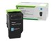 Skrivartillbehör-bläck-toner - Lexmark 78C2XCE High Capacity Cyan Toner - 78C2XCE