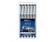 Skriv- och ritverktyg - Staedtler Fineliner pigment liner black 6pcs - 308 SB6P