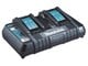 Akku & Charger - Makita 196933-6 Charger for 2 x 14.4V / 18V LXT-batteries - 196933-6