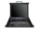 Skärm - 17" StarTech.com Rackmount KVM Console - 8 Ports with 17" LCD Monitor - KVM console - 17" - RKCONS1708K