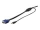 KVM cable - StarTech.com 15ft / 4.6m USB KVM Cable for Rackmount Consoles - VGA and USB - video / USB cable - 4.6 m - RKCONSUV15
