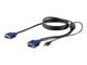 KVM cable - StarTech.com 6ft / 1.8m USB KVM Cable for Rackmount Consoles - VGA and USB - video / USB cable - 1.8 m - RKCONSUV6