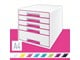 Arkivering & Förvaring - Leitz Bordskub WOW Cube 5-lådigt Rosa - 52142023