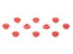 Systemtillbehör - Lenovo ThinkPad 3.0 mm TrackPoint Cap Set (10-Pack) - 4XH0X88960
