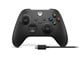 Spel Tillbehör - Microsoft Xbox - Carbon Black + USB-C Cable - Wireless Controller - Microsoft Xbox One - 1V8-00002