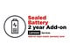 Tjänster och support - Lenovo Sealed Battery Add On - battery replacement - 2 years - 5WS0L01987