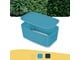 Arkivering & Förvaring - Leitz MyBox Cosy Small med lock, Förvaringslåda Blå - 52630061