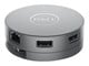 Dockning - Dell Mobile Adapter DA310 - USB-C - 7-Port - 1GBE - DELL-DA310