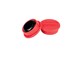 Konferens & Presentation - Nobo Magnetiska Whiteboardmagneter 10-Pack 13 mm Färgade Magneter Röd - 1915286