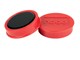 Konferens & Presentation - Nobo Magnetiska Whiteboardmagneter 10-Pack 38 mm Färgade Magneter Röd - 1915307