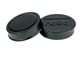 Konferens & Presentation - Nobo Magnetiska Whiteboardmagneter 10-Pack 38 mm Färgade Magneter Svart - 1915312
