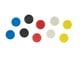Konferens & Presentation - Nobo Magnetiska Whiteboardmagneter 10-Pack 38 mm Färgade Magneter Sorterad - 1915318