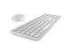 Tangentbord - Dell Pro Keyboard and Mouse - KM5221W - Tastatur & Mus set - Nordisk - Vit - KM5221W-WH-NOR